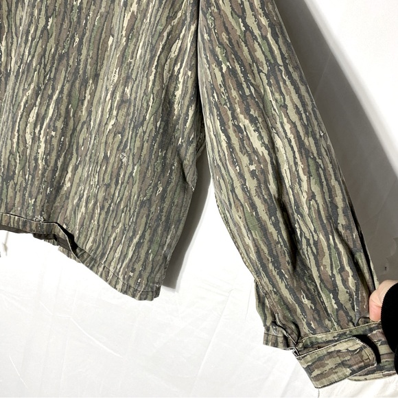 Vintage Trohpy Club Realtree Camo Zip Front Utility Hunting Jacket XL - Picture 14 of 16